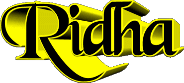 Ridha R MASCULIN - Maghreb Musulman Prénoms 