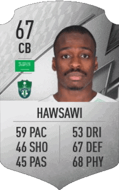 Motaz Hawsawi Arabia Saudita F I F A - Giocatori carte Videogiochi Multimedia 