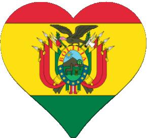Various Bolivia America Flags 