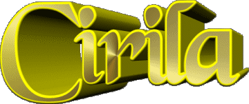 Cirila C FEMMINILE - Spagna Nome 