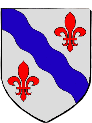 Blasone-Blasone VALDOIE 90 Dipartimenti - Città Francia Bandiere 