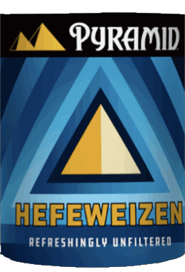 Hefeweizen-Hefeweizen Pyramid USA Beers Drinks 