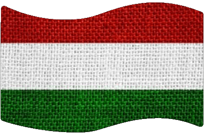 Rectángulo Hungría Europa Banderas 