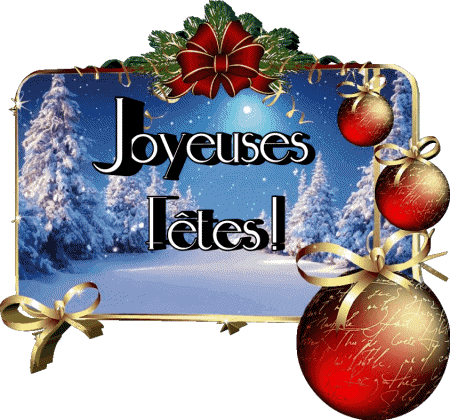 Serie 14 Joyeuses Fêtes (Noël) Francese Messagi 
