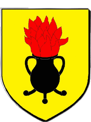 Blazon-Blazon FEURS 42 Departments - Cities France Flags 