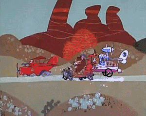 Motors Race Video GIF - 02 Wacky Races Cartoons TV Filme Multimedia 