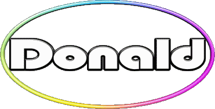Donald D MASCULIN - UK - USA Prénoms 