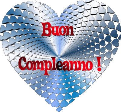 006 Cuore Buon Compleanno Italien Messages 