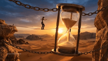 Tightrope Walker A.I Mix Humor -  Fun 