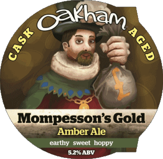 Mompesson's gold-Mompesson's gold Oakham Ales UK Cervezas Bebidas 