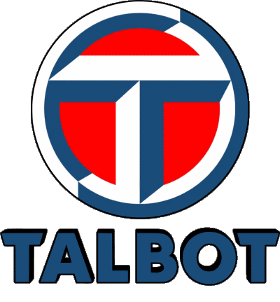 1977 - 1995-1977 - 1995 Logo Talbot Coches - Viejo Transporte 