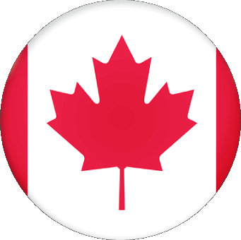 Ronda Canadá América Banderas 