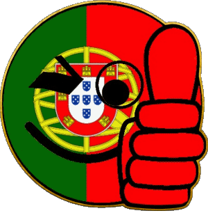 Smiley - OK Portugal Europe Flags 