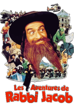 Les Aventures de Rabbi Jacob - Logo Louis de Funès Filme Frankreich Multimedia 