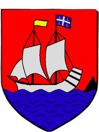 Wappen-Wappen LA TRINITE 972 Abteilungen - Städte Frankreich Fahnen 