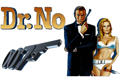 Logo D.r No James Bond 007 Film Internazionale Multimedia 