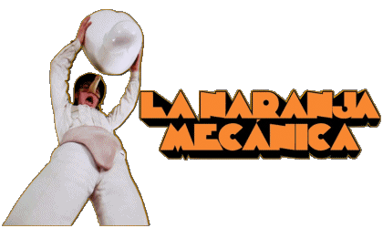 Logo Spagnolo Arancia Meccanica Film Internazionale Multimedia 
