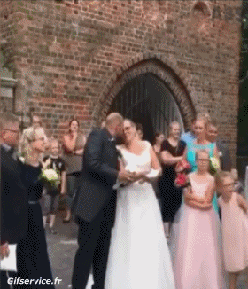 Serie 01 Weeding PEOPLE Humor -  Fun 