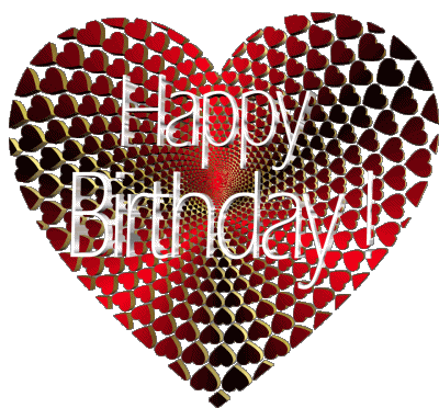 005 Heart Happy Birthday English Messages 