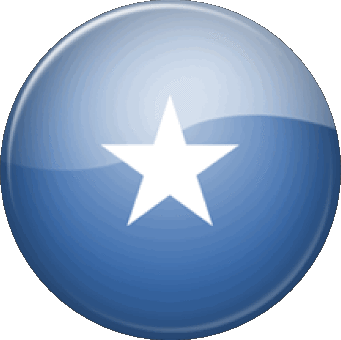 Rond Somalia África Banderas 