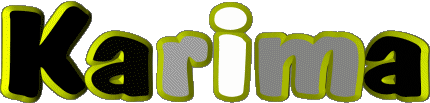 Karima K FEMMINILE - Maghreb Musulmano Nome 