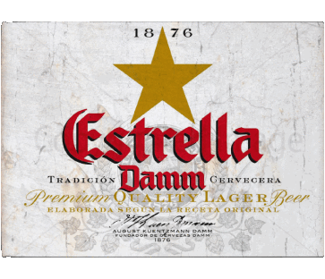 Estrella Damm Spanien Bier Getränke 