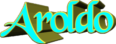 Aroldo A MASCULIN - Italie Prénoms 