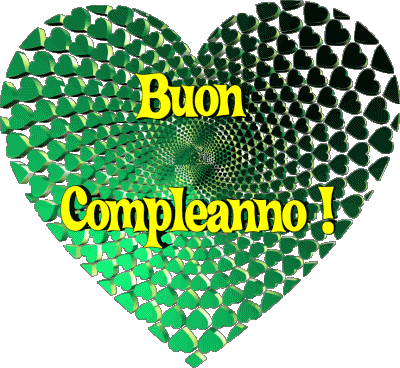 009 Cuore Buon Compleanno Italiano Mensajes 