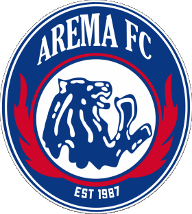 Arema Malang Indonésie FootBall Club Asie Logo Sports 