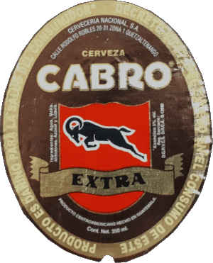 Cabro Guatemala Bier Getränke 