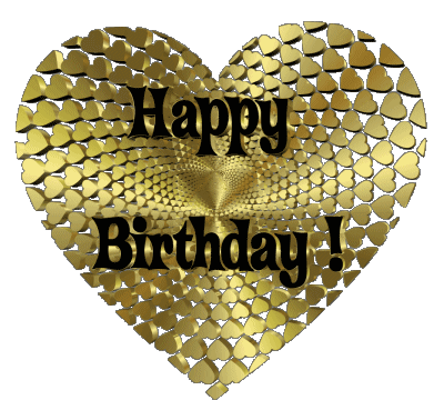 010 Heart Happy Birthday Inglés Mensajes 