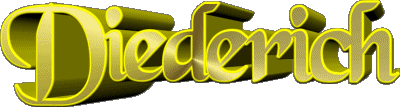 Diederich D MASCULINE - German First Names 