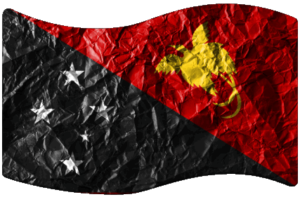 Rectangle Papua New Guinea Oceania Flags 
