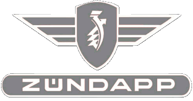 Logo Zundapp MOTORRÄDER Transport 