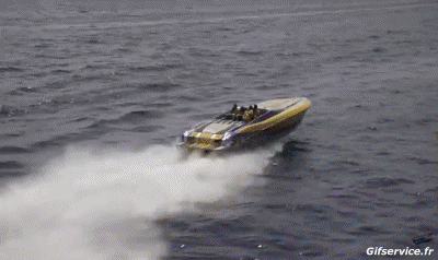 Offshore Power Boat Barcos Transporte Humor - Fun 