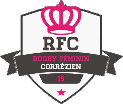 RFC - Feminin Corrézien Dept 19 Rugby Club Francia Logo Sportivo 