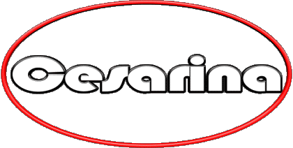 Cesarina C WEIBLICH - Italien Vorname 