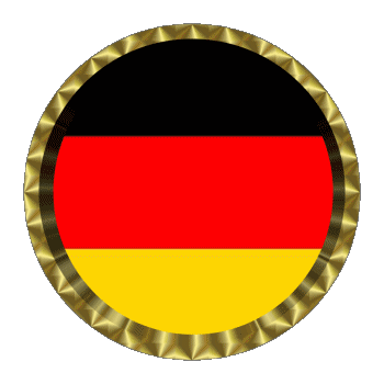 Rond - Anneaux Allemagne Europe Drapeaux 