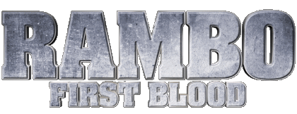 Logo First blood Rambo Movies International Multi Media 