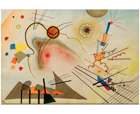 Wassily Kandinsky Artiste  Peintre Humour - Fun 