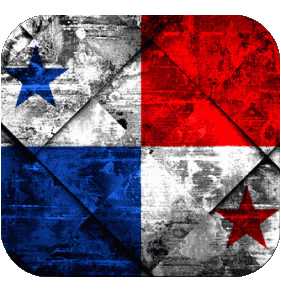 Platz Panama Amerika Fahnen 