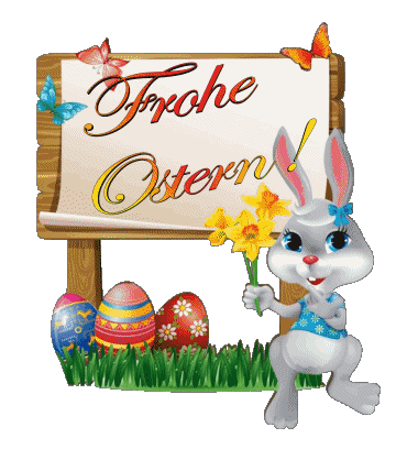 17 Frohe Ostern Allemand Messages 
