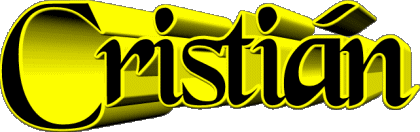 Cristián C MASCULINE - Spain First Names 