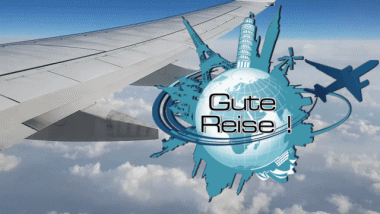001 Animierter Hintergrund Gute Reise Deutsche Nachrichten 