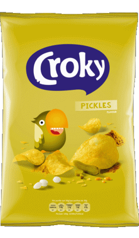 Croky Belgien Chips - Snack - Crips Essen 