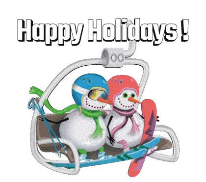 Serie 03 Happy Holidays Winter Inglés Mensajes 