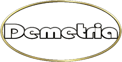 Demetria D FEMININ - Espagne Prénoms 