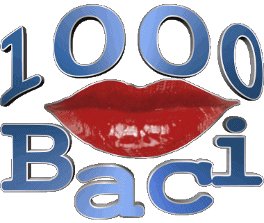 1000 Baci Italian Messages 