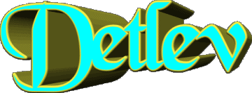 Detlev D MASCULIN - Allemagne Prénoms 