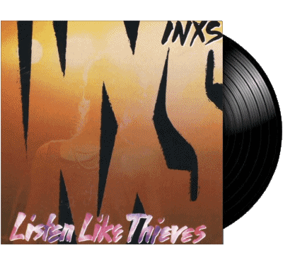 Listen like thieves-Listen like thieves Inxs New Wave Música Multimedia 